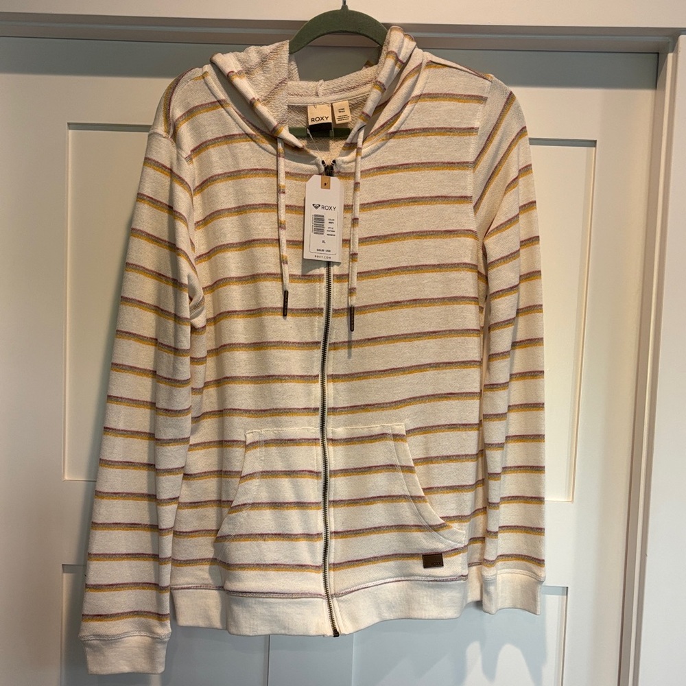 Roxy Multicolor Striped Hoodie